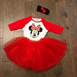 Minnie Mouse 3T outfit NEW